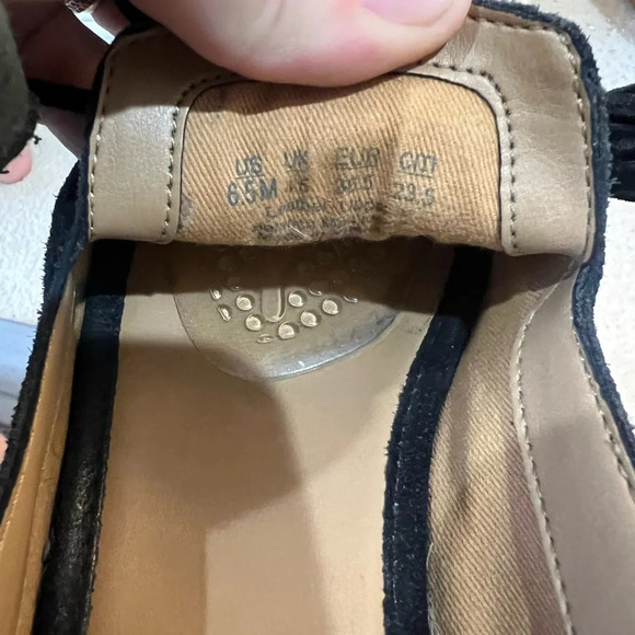 Franco SARTO Leather Flats Shoes with Tassels Size 6.5M - Picture 5 of 5